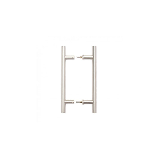 Deanta Guardsman Single Pull Handle Satin Steel 22mm DHPH300TS