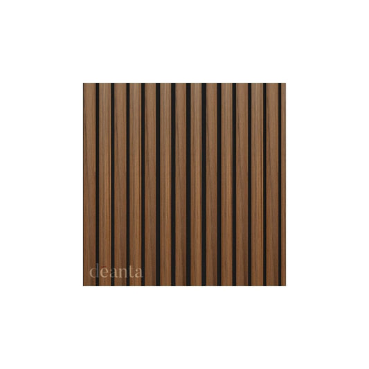 Deanta Immerse acoustic panelling in walnut