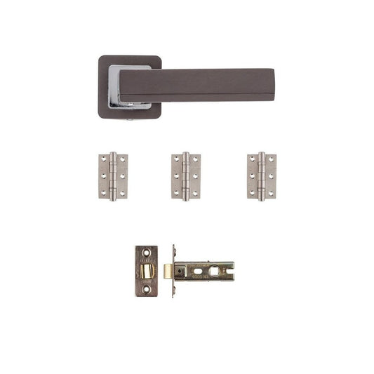 Deanta Invictus Latch Kit Matt Satin Black Finish INVLAK