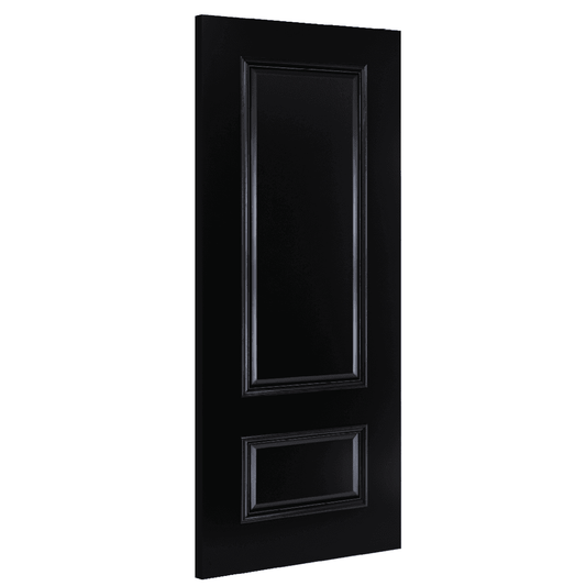 Deanta Sandringham Fully Finished Internal Black Door SANBL