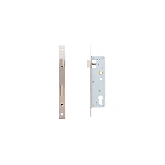 Deanta Slim Euro Profile Sashlock Stainless Steel Square SLSLSSEU