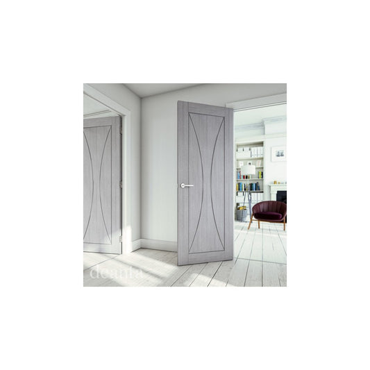 Deanta Sorrento Fully Finished Internal Light Grey Door 35SORLXFSC