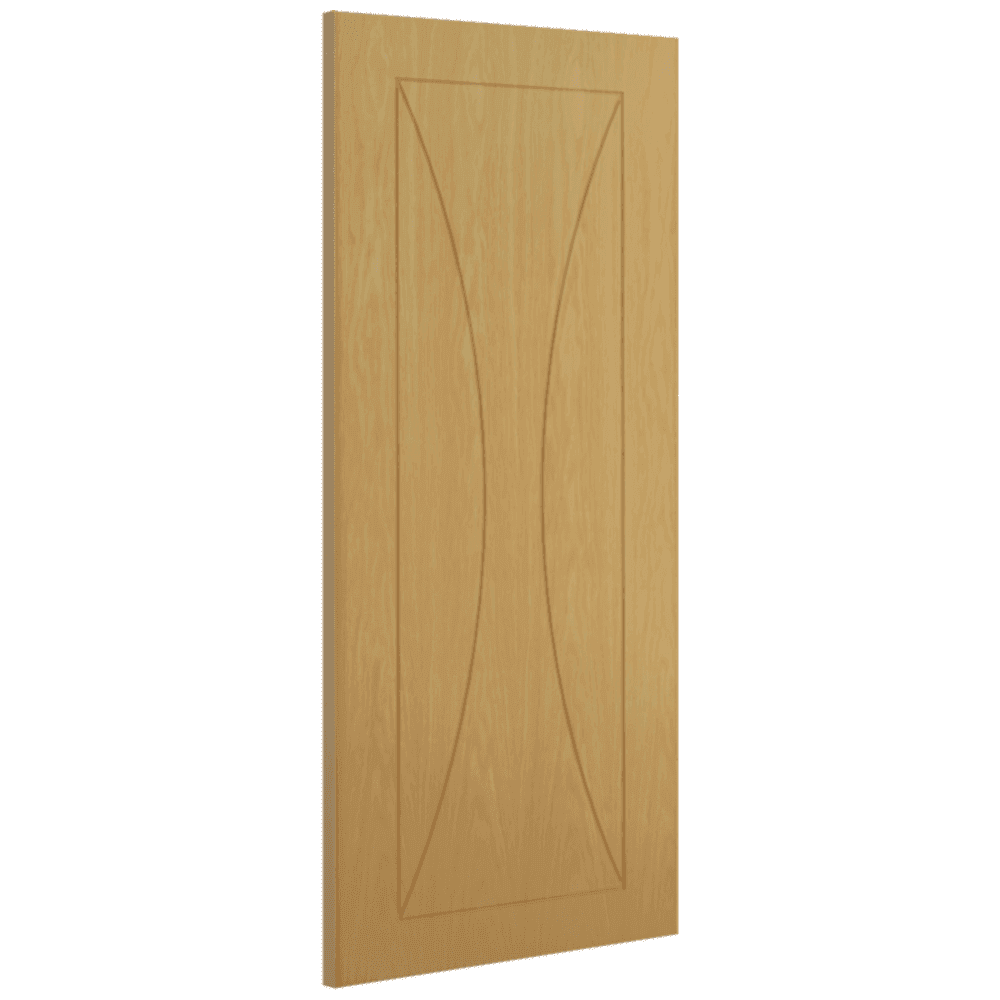Deanta Sorrento Fully Finished Internal Oak Fire Door 45SORF/DXFSC