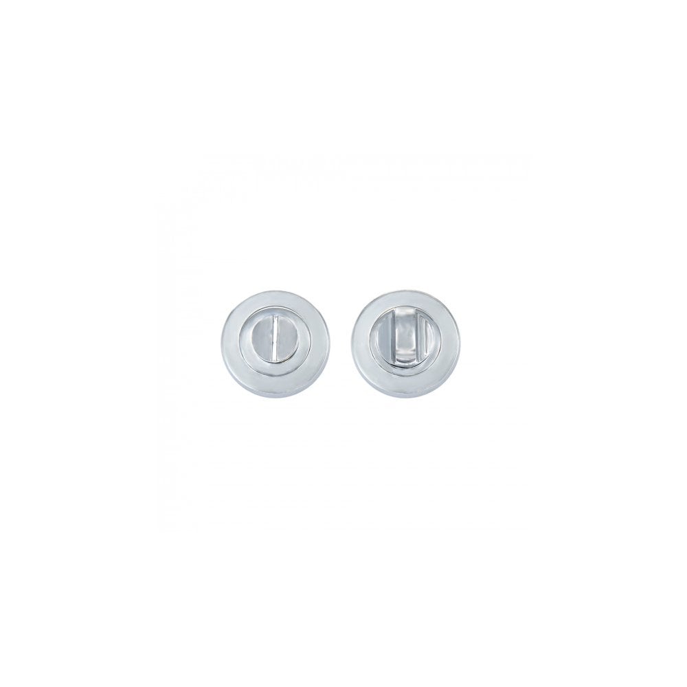 Deanta Thumbturn Set Polished Chrome - Round Rose DHVRTTL0CP