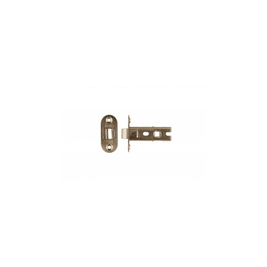 Deanta Tubular Radius Latch Satin Nickel DHTBSNRA
