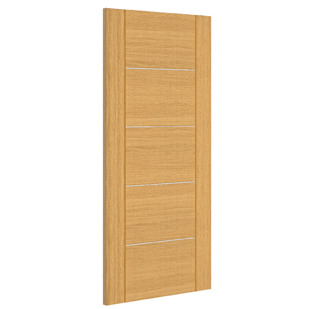 Deanta Valencia Fully Finished Oak Fire Door 45VALFDXFSC