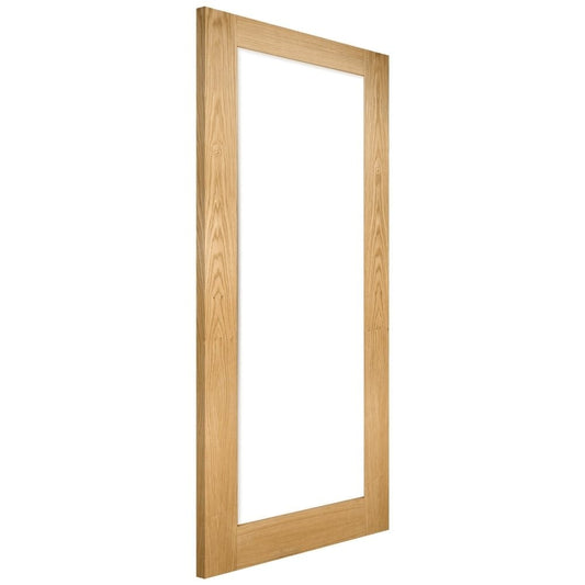 Deanta Walden Unfinished Internal Oak Door with Clear Glass 35NM6GCUNX