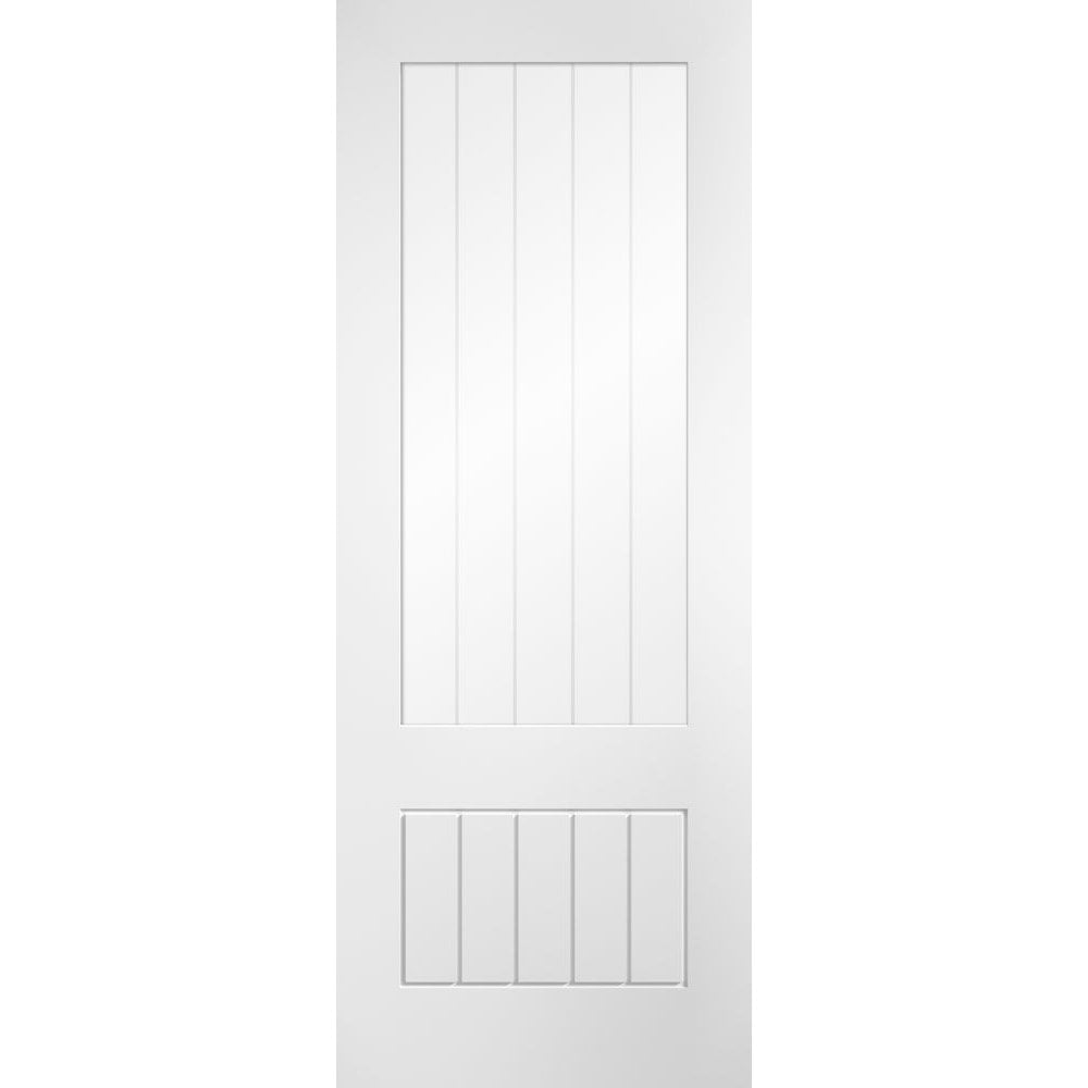 Doors 2 Floors Alderley White Primed Internal Glazed Door ALDWHIGL