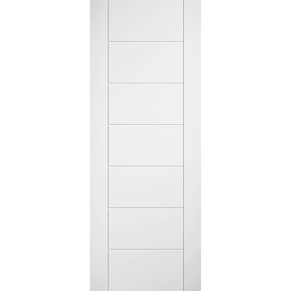 Doors2Floors Arctic Fully Finished White Laminated Fire Door LAMWHILINFC