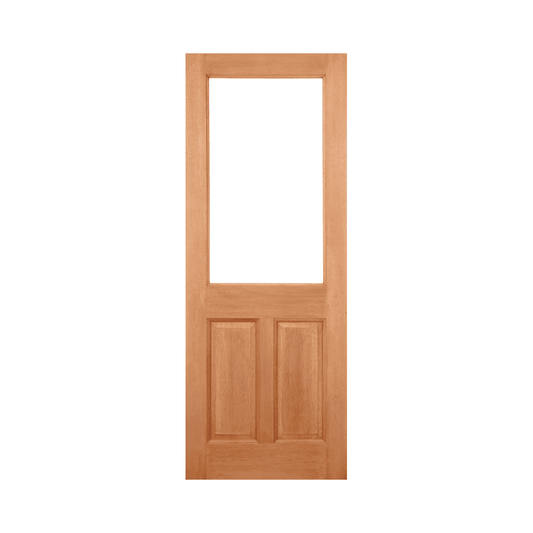 LPD 2XG 2 Panel M&T Unglazed Hardwood External Door MTXG