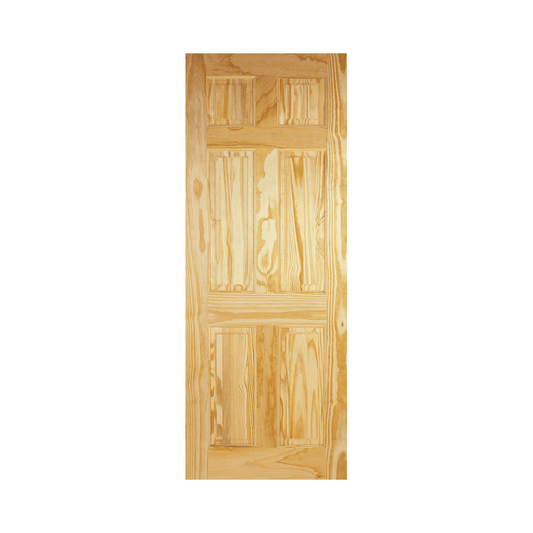 LPD 6 Panel Clear Pine Internal Door CP6P