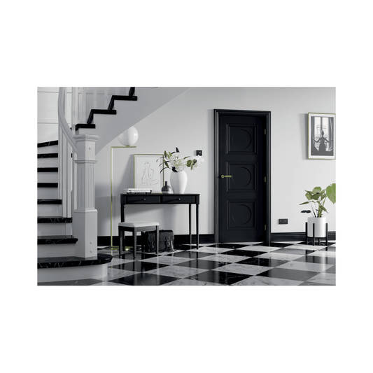 LPD Antwerp Primed Black Internal Fire Door ANTBLA3PFC