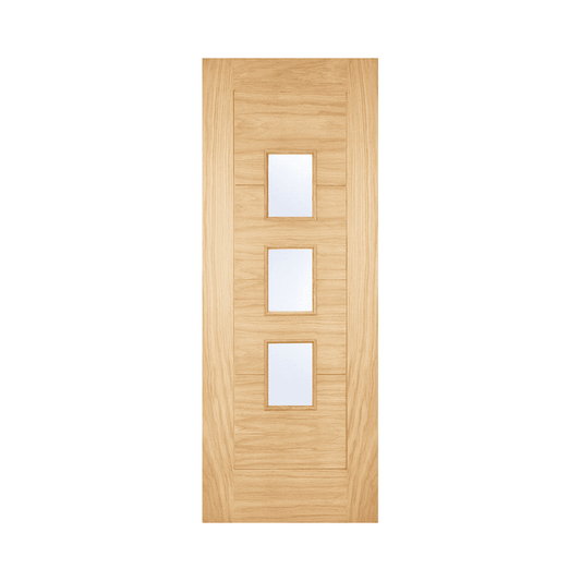 LPD Arta Glazed Oak External Door OWDART
