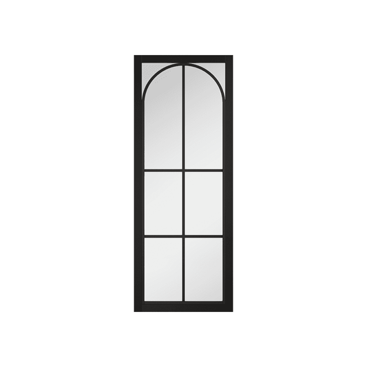 LPD Astoria Black Internal Clear Glazed Door ASTBLACG
