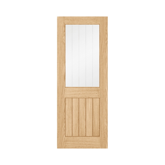LPD Belize Fully Finished Internal Oak Glazed Door PFOBELG