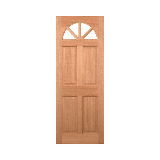 LPD Carolina 4 Panel Unglazed Hardwood External Door MTCAR