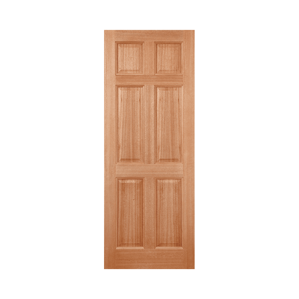 LPD Colonial 6 Panel M&T Hardwood External Door MTCOL