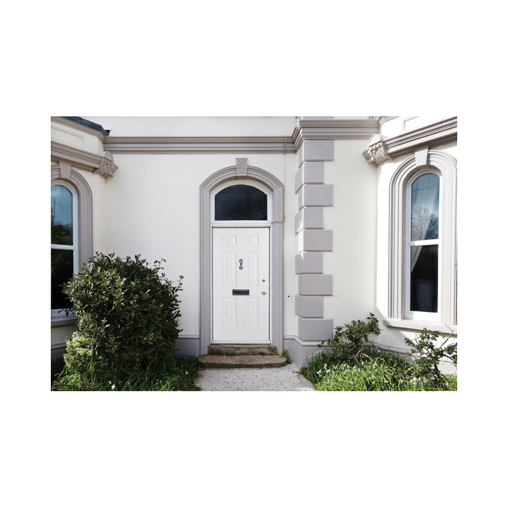 LPD Colonial White External Door GRPCOLWHI, view 2