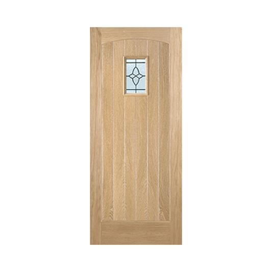 LPD Cottage Glazed External Oak Door OCOTTG