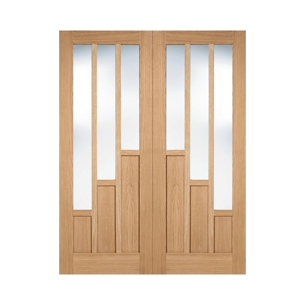 LPD Coventry Fully Finished Rebated French Pair Door PFOPRSCOVGL