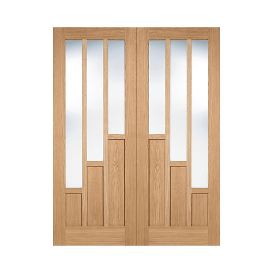 LPD Coventry Fully Finished Rebated French Pair Door PFOPRSCOVGL