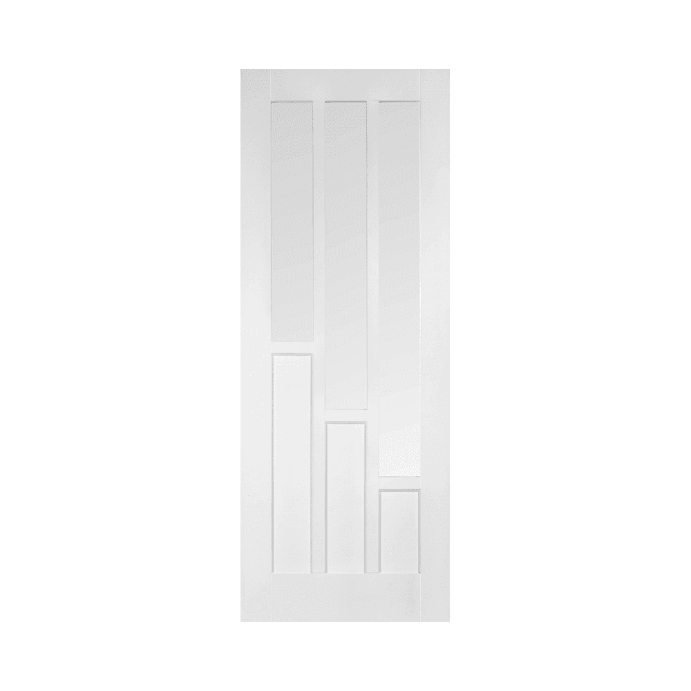 LPD Coventry Glazed Primed White Internal Door WFCOVCG
