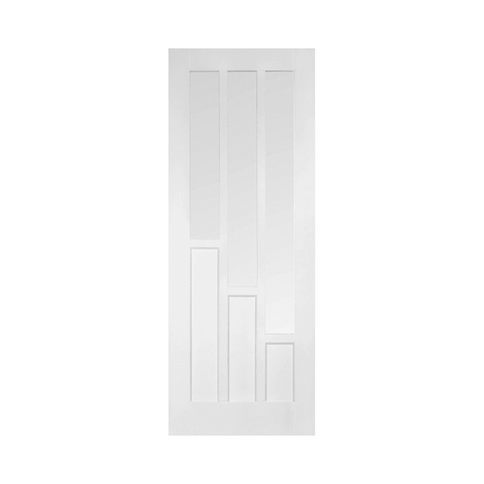 LPD Coventry Glazed Primed White Internal Door WFCOVCG
