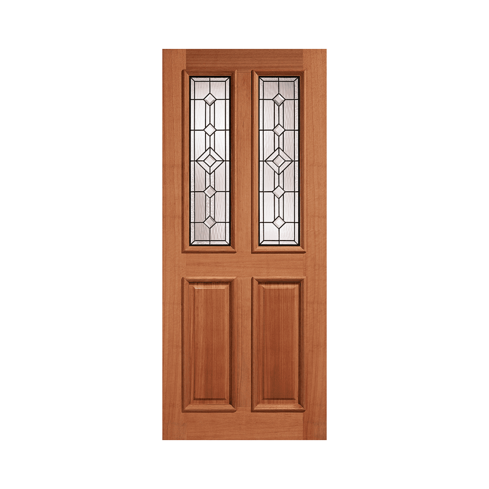LPD Derby Glazed Leaded Hardwood External Door MTDERTGL