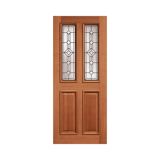 LPD Derby Glazed Leaded Hardwood External Door MTDERTGL