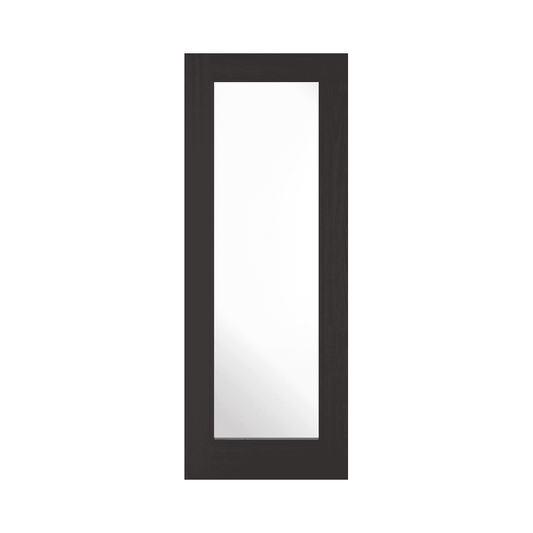LPD Diez Charcoal Black Glazed Fully Finished Internal Door DIEBLA