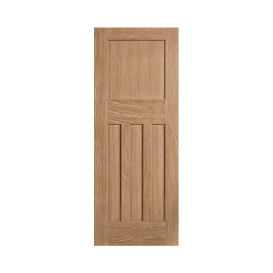 LPD DX30 Style Unfinished Internal Oak Fire Door PPDXOAKFC