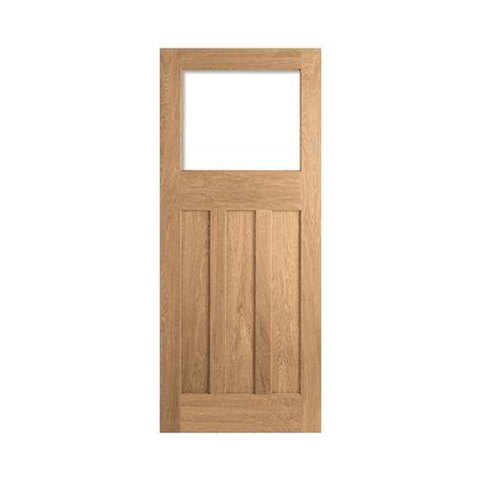 LPD DX30 Style Unglazed Unfinished Internal Oak Door PPODXOAK