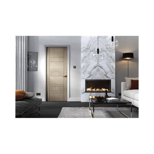 LPD Edmonton Light Grey Fully Finished Internal Door LGREDM