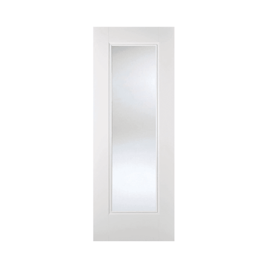 LPD Eindhoven Glazed Primed Plus White Internal Door EINWHIGL