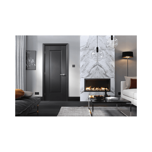 LPD Eindhoven Primed Plus Black Internal Door EINBLA