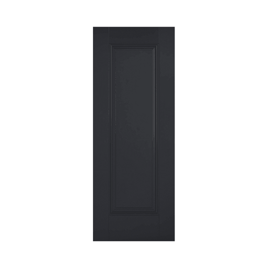 LPD Eindhoven Primed Plus Black Internal Fire Door EINBLAFC