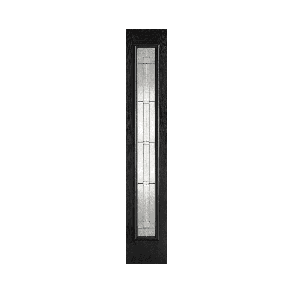 LPD Elegant Black And White Sidelight GRPBLASLELE