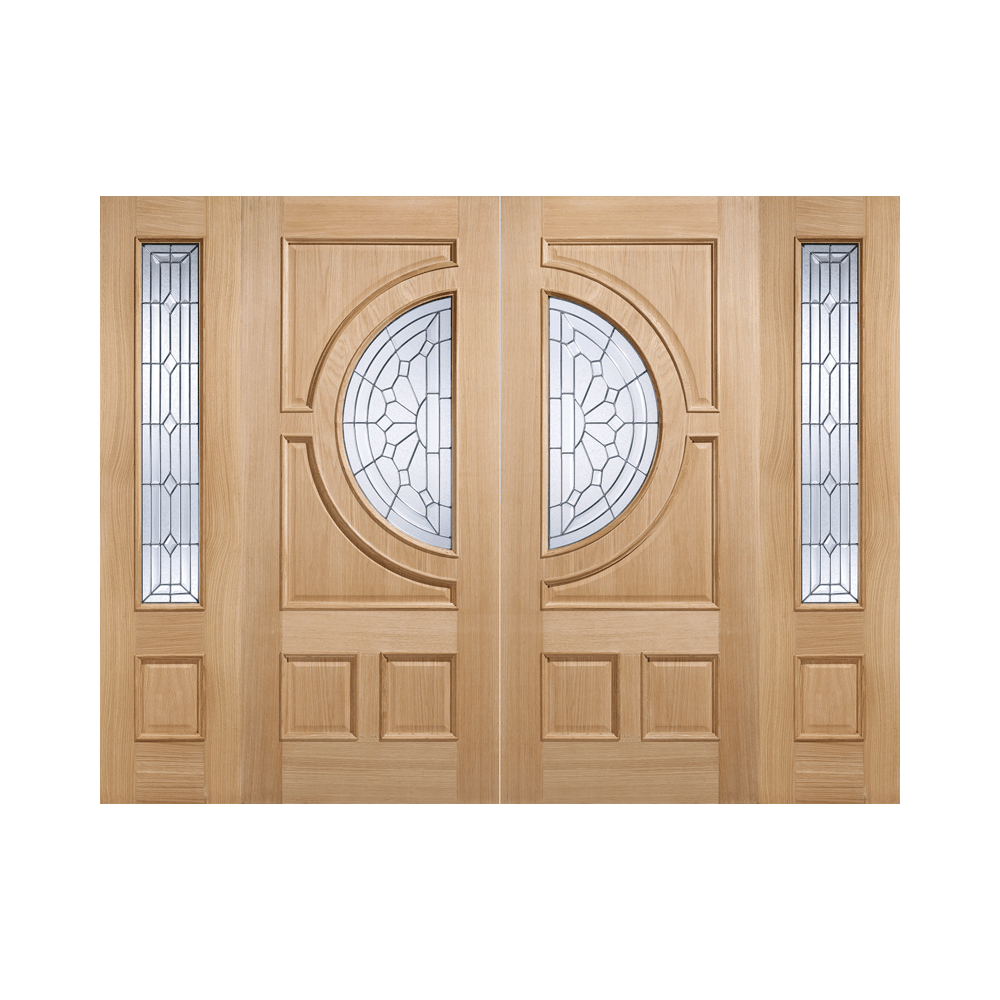 LPD Empress Glazed External Oak Door EMPOAK
