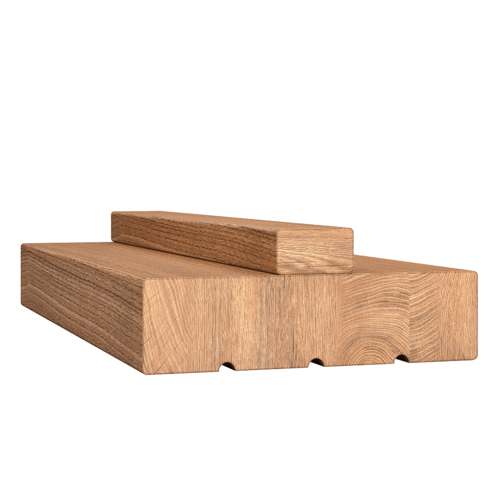 LPD Fully Finished Oak Door Lining Set With Loose Stop DLPFOAK28