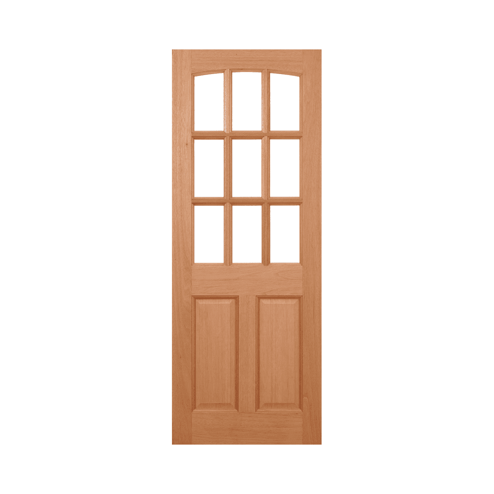 LPD Georgia Unglazed Hardwood External Door GEO3