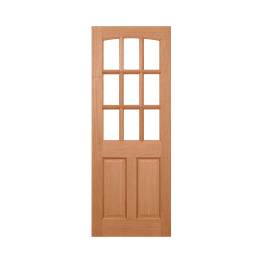 LPD Georgia Unglazed Hardwood External Door GEO3