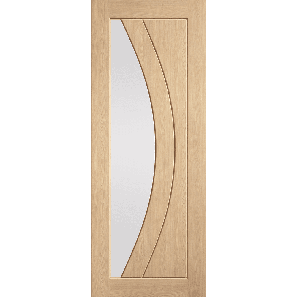 LPD Girona Fully Finished Internal Oak Glazed Door GIROAKCGPF