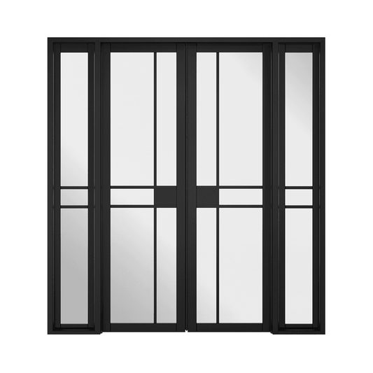 LPD Greenwich W6 Black Fully Finished Internal Room Divider W6GREENWBLA