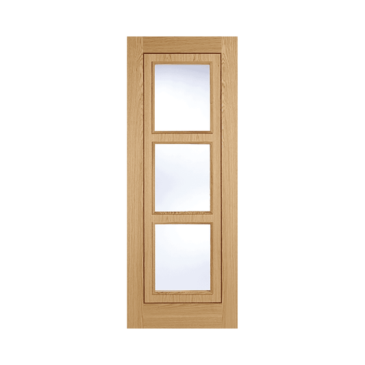 LPD Inlay Glazed Fully Finished Internal Oak Door INLAYGL