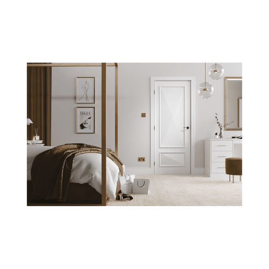 LPD Knightsbridge Primed Plus White Internal Door KNIWHI