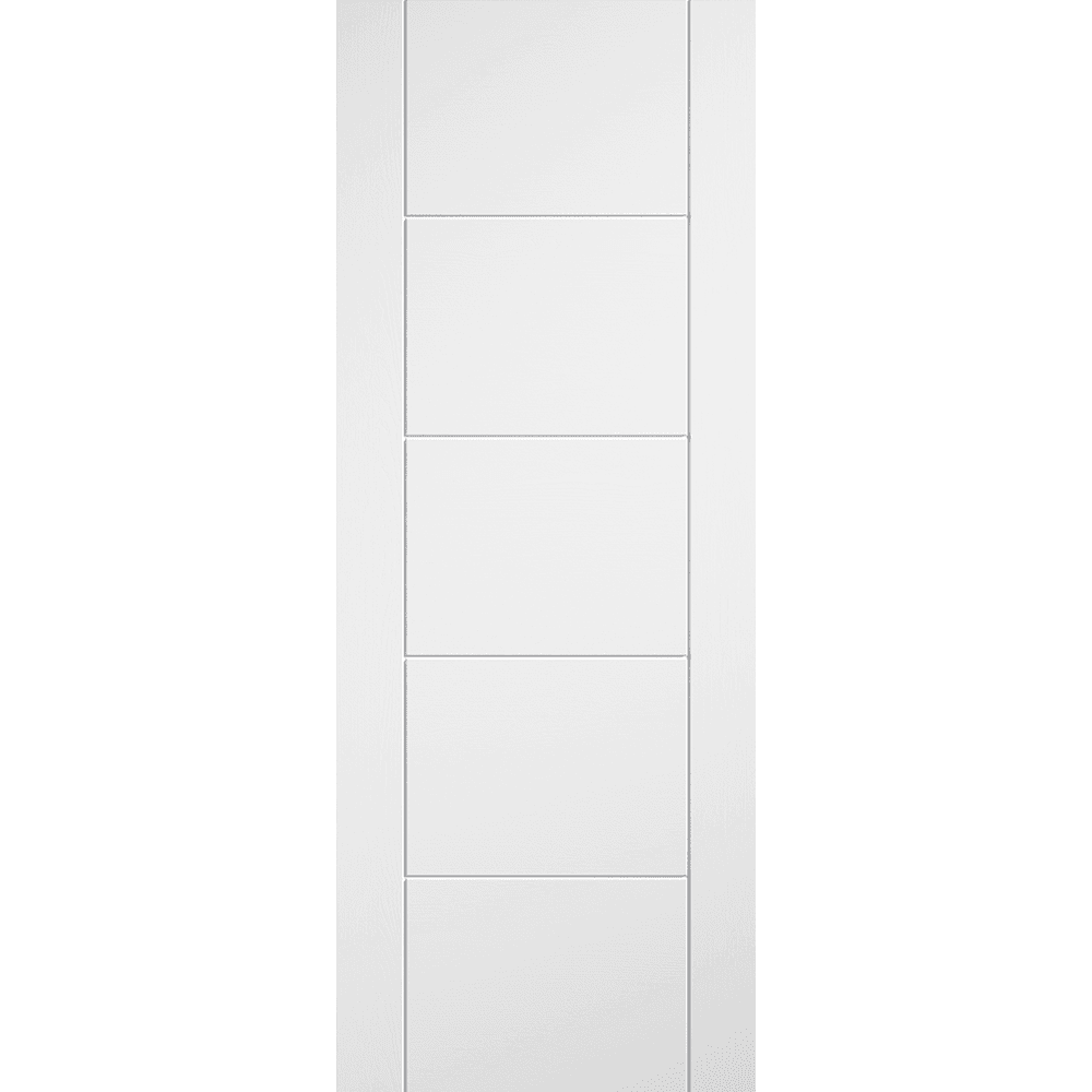 LPD Ladder White Fully Finished Laminated Internal Door
