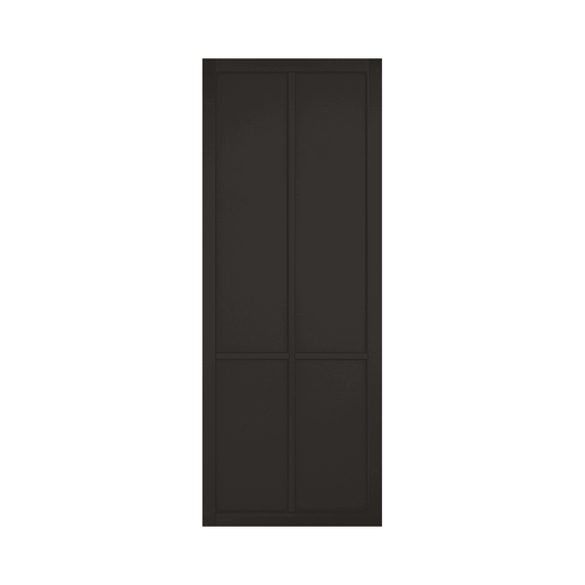 LPD Liberty 4 Panel Fully Finished Black Internal Door LIBSOLBLA