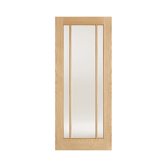 LPD Lincoln Unfinished Clear Glazed Internal Oak Door OLING