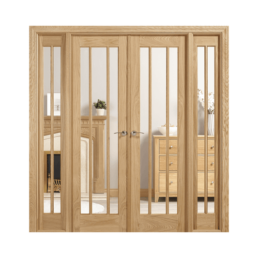 LPD Lincoln W6 Unfinished Oak Internal Room Divider W6OLIN