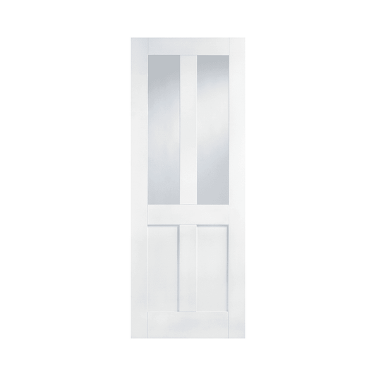 LPD London Glazed Primed White Internal Door WFLONG